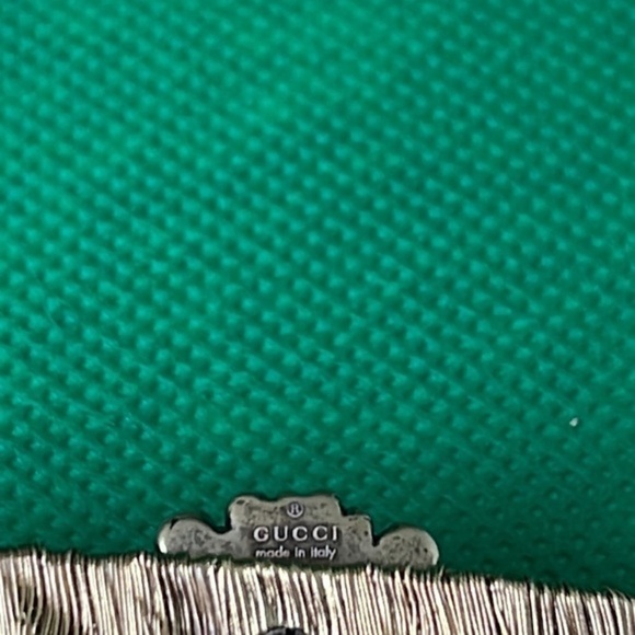 GUCCI NEW bracelet black stone authentic 100% - Picture 10 of 12